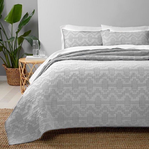 Bedding Collections For Those Who Like, Linen Chest Swiss Dot Duvet Cover